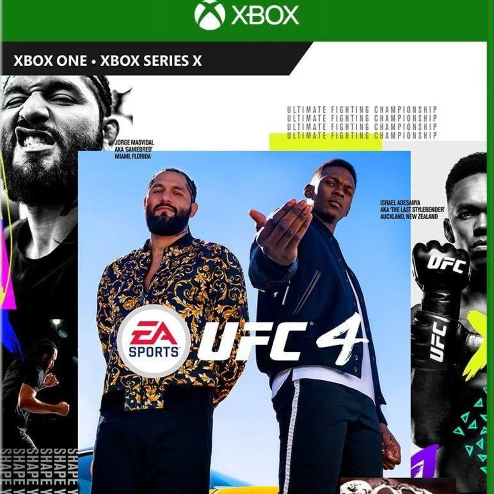 Official UFC 4 for Xbox One & Xbox Series X, BRAND NEW SEALED, SHIPS FAST 1 Four